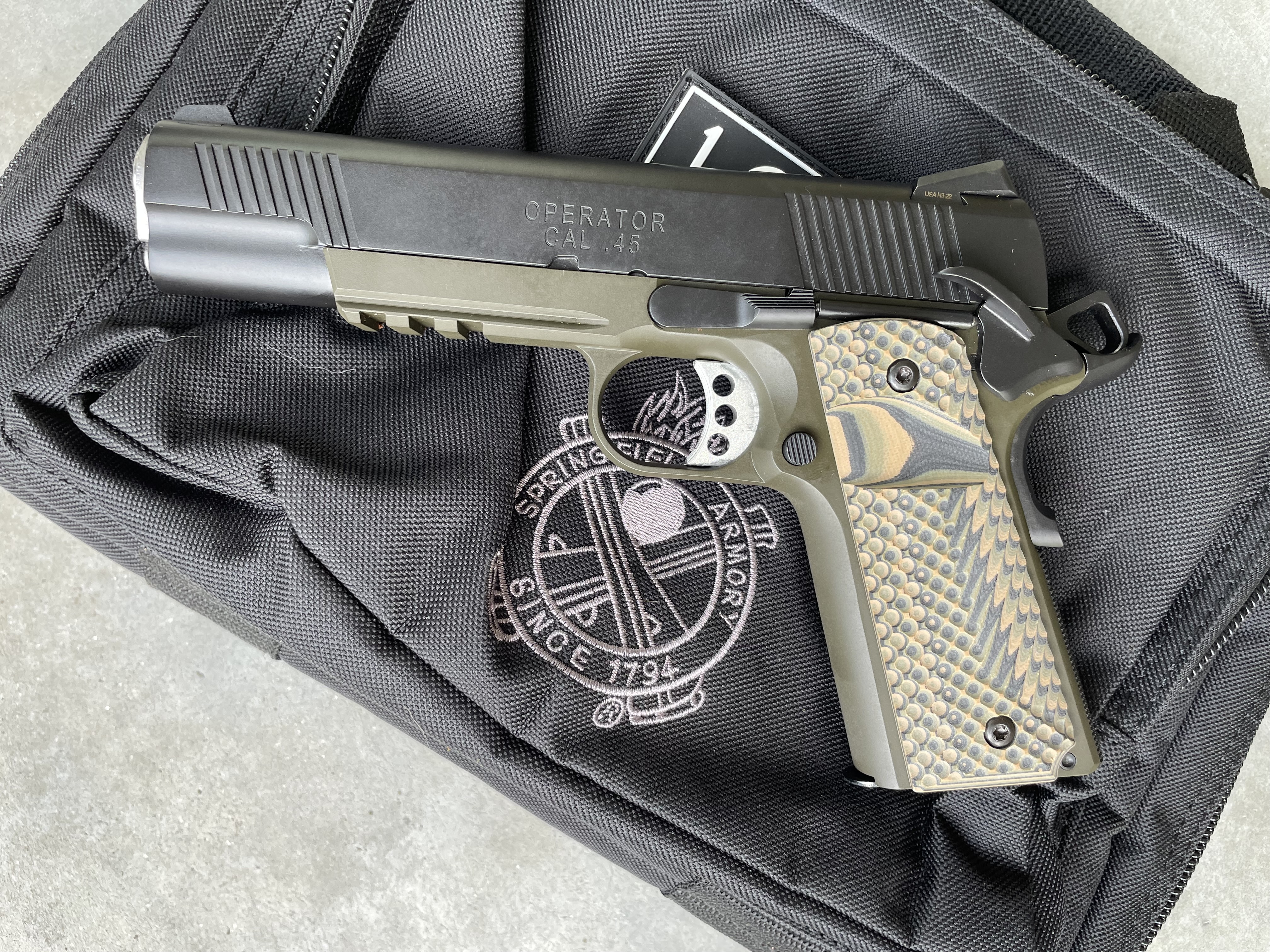 LOK Ops 1911 Grips in G10