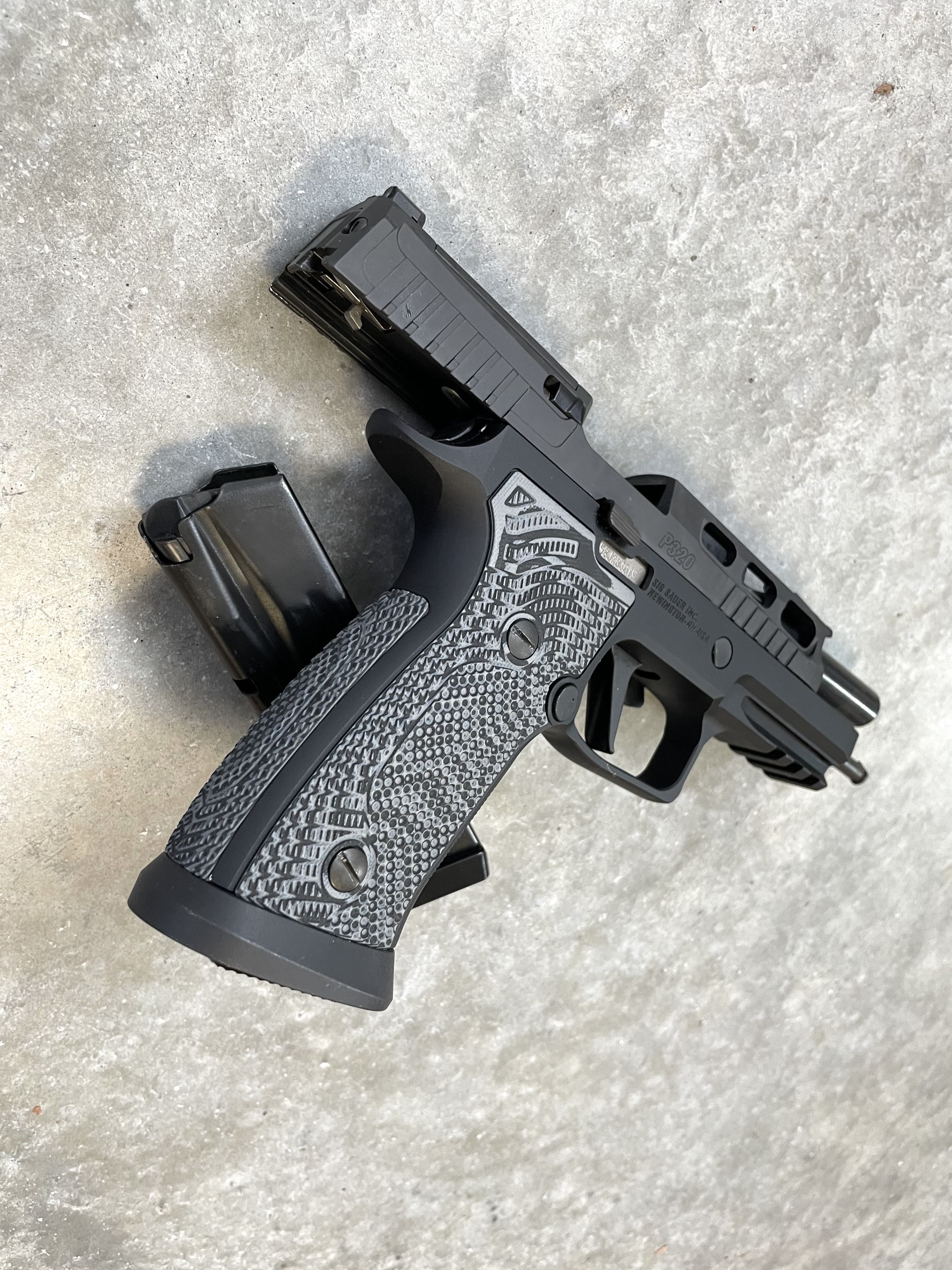 LOK Grips SIG P320 AXG Grips - G10 Veloce